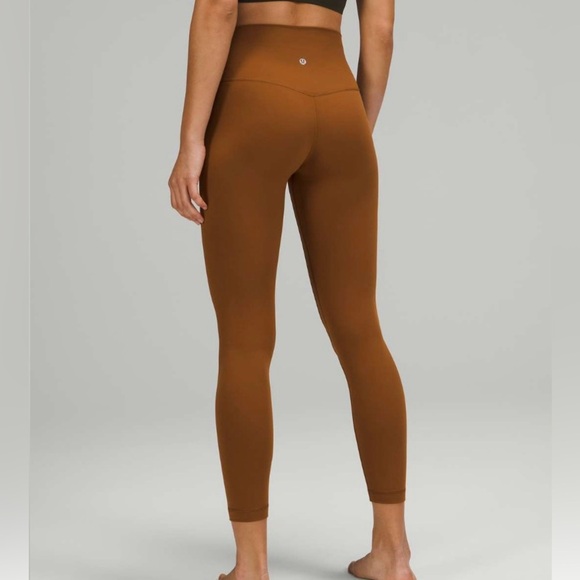 Lululemon Align High-Rise Pant 25” Copper Brown, Sz 10 Rare 2021 Release - Picture 1 of 8